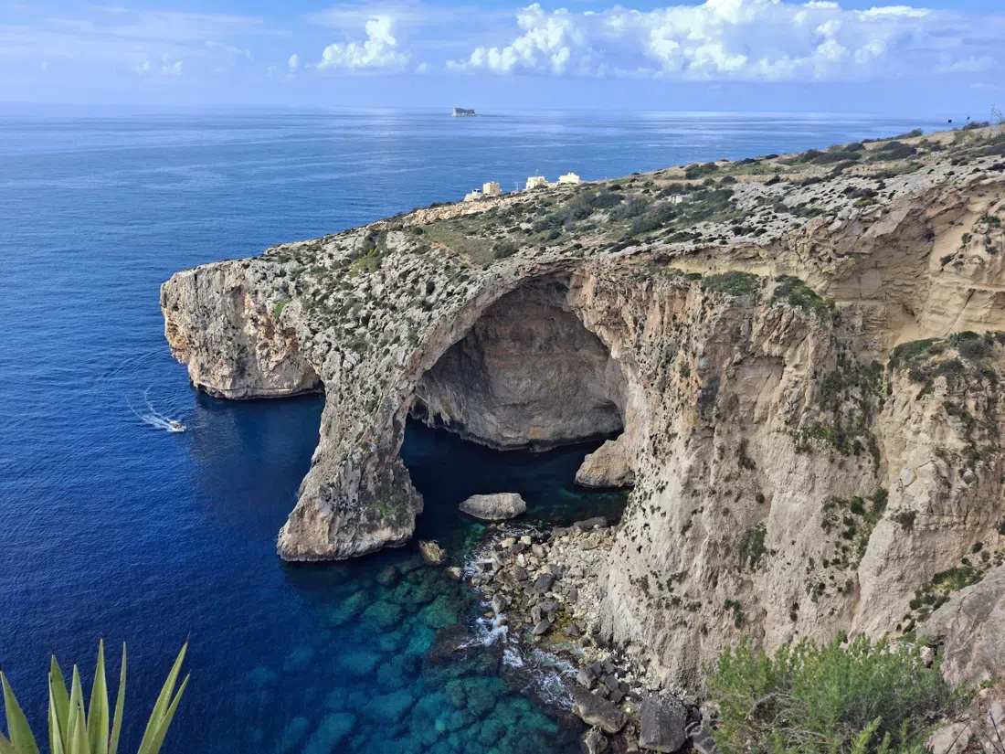 Blue Grotto Panoramic Viewpoint (Panorama-rastepladsen, Triq Panoramika), St Julian's