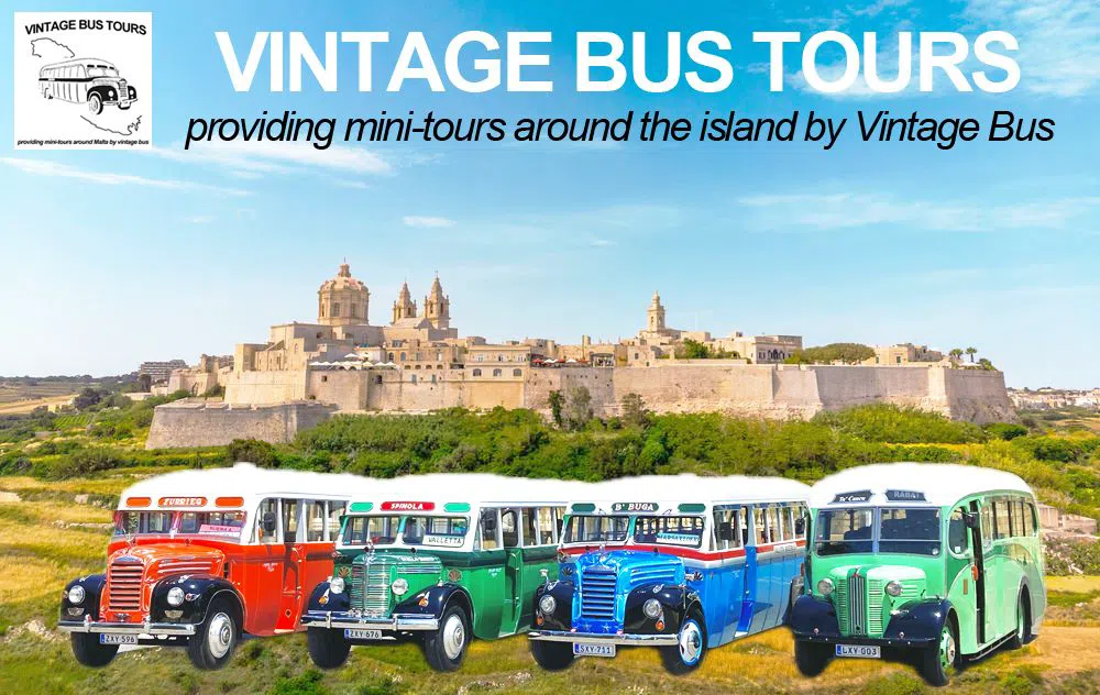 Vintage Bus Tours, St Julian's