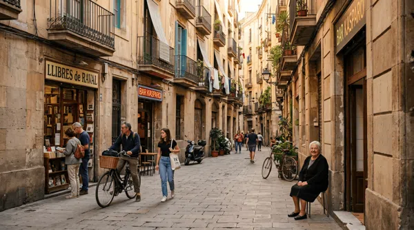 Raval — neighbourhood context for MACBA (Museum of Contemporary Art)