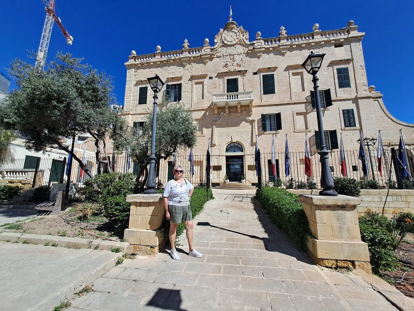 Spinola Palace (Palazzo Spinola) and its front garden, St Julian's